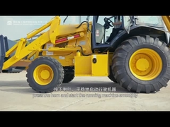 630 Tekerlekli Backhoe Yükleyici Kompakt WZ30-25 Backhoe Excavator Yükleyici