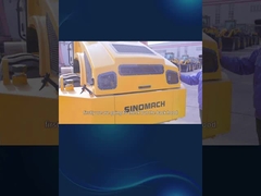 CHANGLIN YZ8 titreşimli yol yuvarlakları donanımının sıkıştırma işlemi