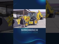 WZC20 Güçlü Kompakt Backhoe Yükleyici Weichai / Cummins Motoru ile Küçük