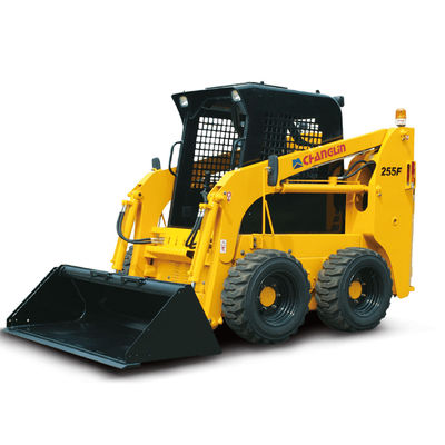 Changlin Sarı Kaydırma Yükleyici Kazı Makinesi 255F 0.4M3 Çalışma Ağırlığı 2400 Kg