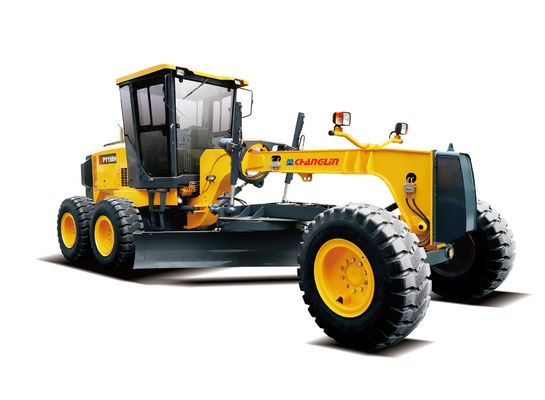 Yollar Motor Grader 150Hp Komatsu Teknik XCMG benzer hidrolik fren sistemi ile