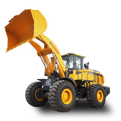 ZL50T 162KW 5T 3.1M3 Weichai dizel motoru ile tekerlekli ön uç yükleyicisi
