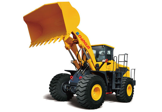 ZL80H Evrensel Ön uç yükleyicisi donanımı Orijinal Cummins motoru ile güvenilir çalışma