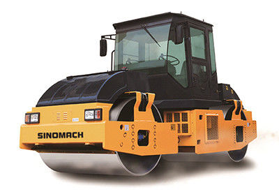 GYD122J inşaat titreşimli rulo sıkıştırıcı Cummins motoru ile hidrolik 12 ton