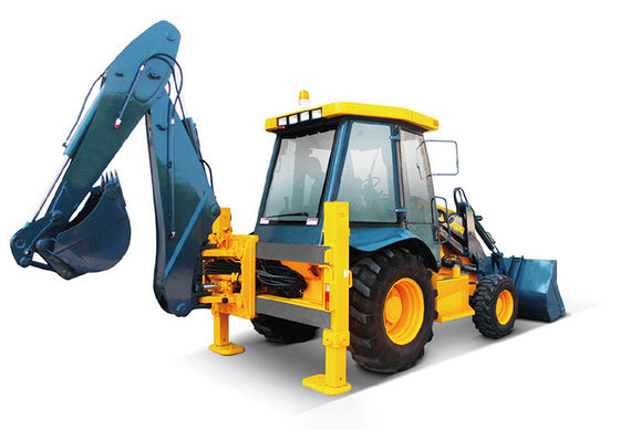Mini Traktör Backhoe Yükleyici WZC20 Kov 1.0M3 Kazıcı Kov 0.3M3