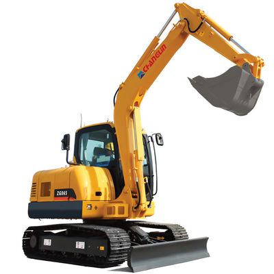Elektrikli mini ekskavatör ZG065S Geniş sürüş alanı ile Ergonomik Tasarım
